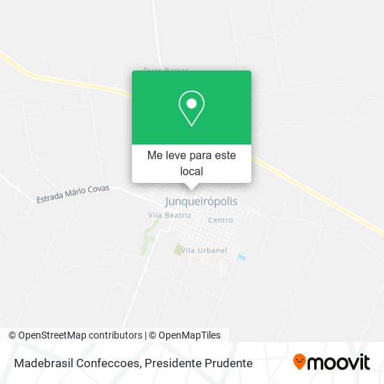 Madebrasil Confeccoes mapa