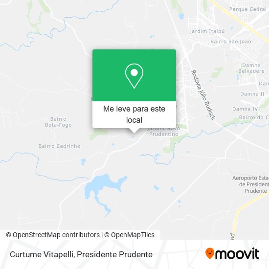Curtume Vitapelli mapa