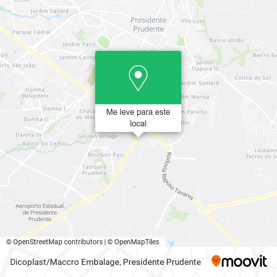 Dicoplast/Maccro Embalage mapa