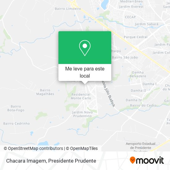 Chacara Imagem mapa