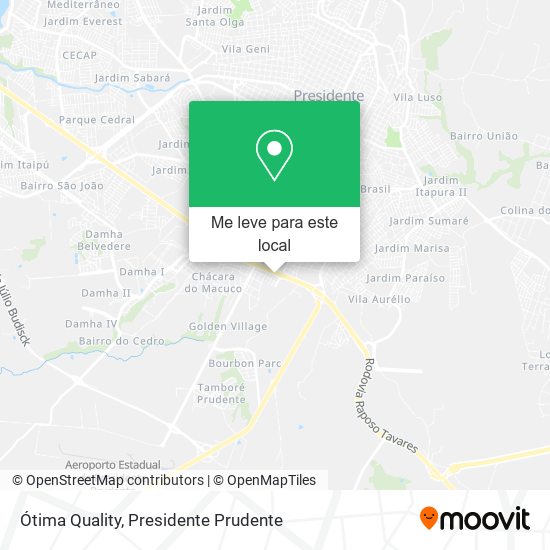 Ótima Quality mapa