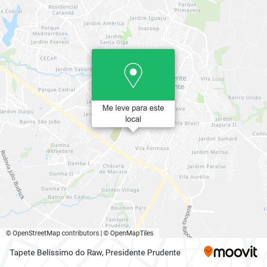 Tapete Belíssimo do Raw mapa