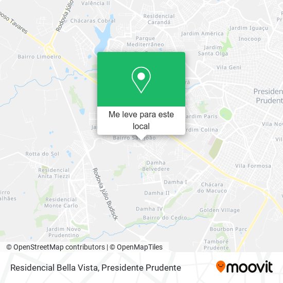 Residencial Bella Vista mapa