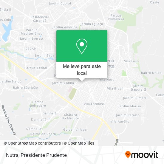 Nutra mapa