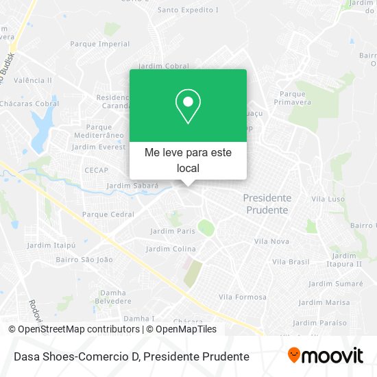 Dasa Shoes-Comercio D mapa