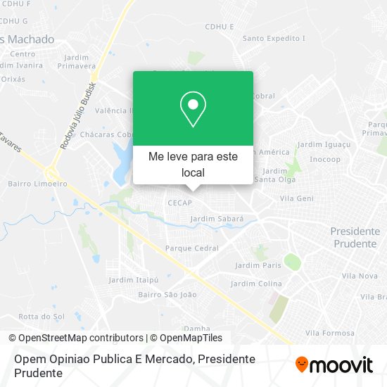 Opem Opiniao Publica E Mercado mapa