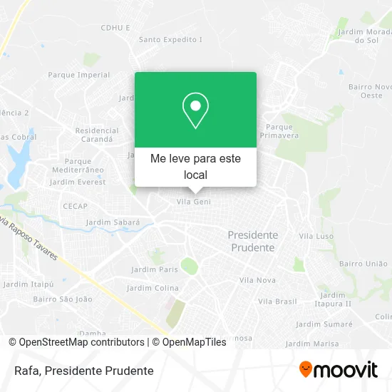 Rafa mapa