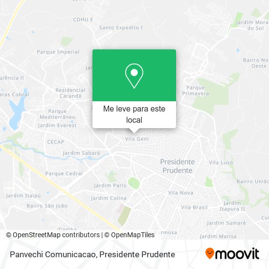 Panvechi Comunicacao mapa