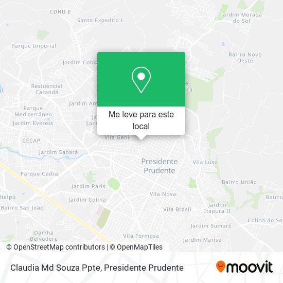Claudia Md Souza Ppte mapa