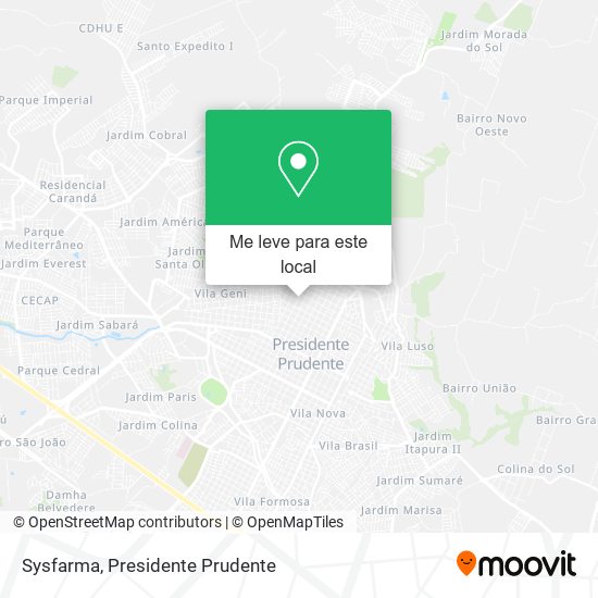 Sysfarma mapa