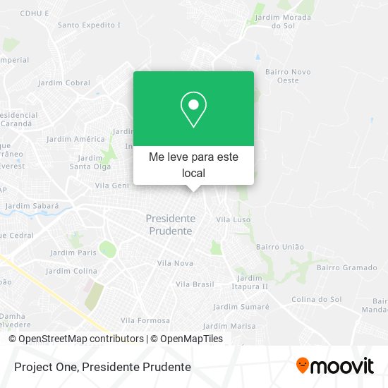 Project One mapa