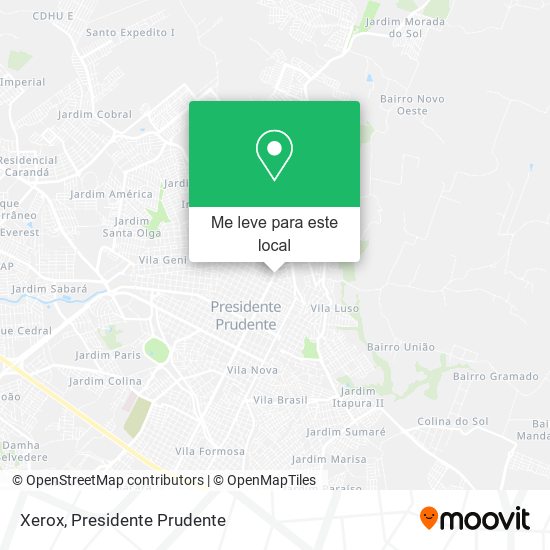 Xerox mapa