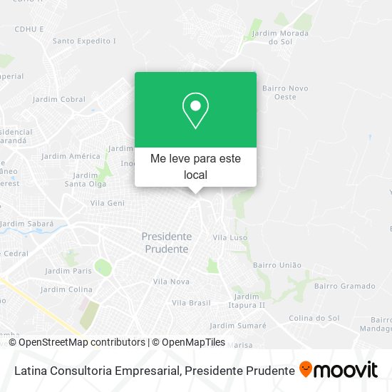 Latina Consultoria Empresarial mapa