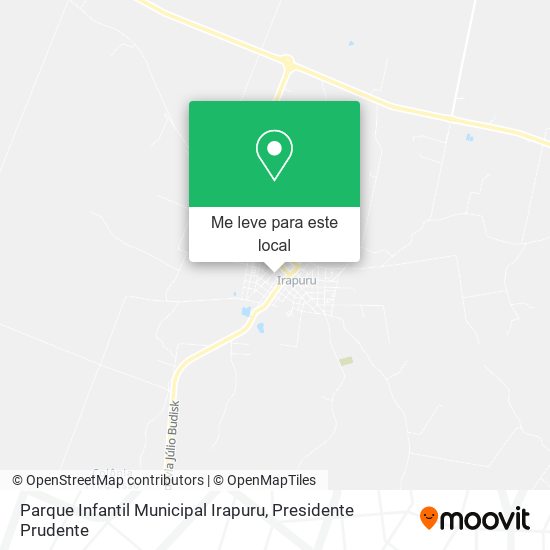 Parque Infantil Municipal Irapuru mapa