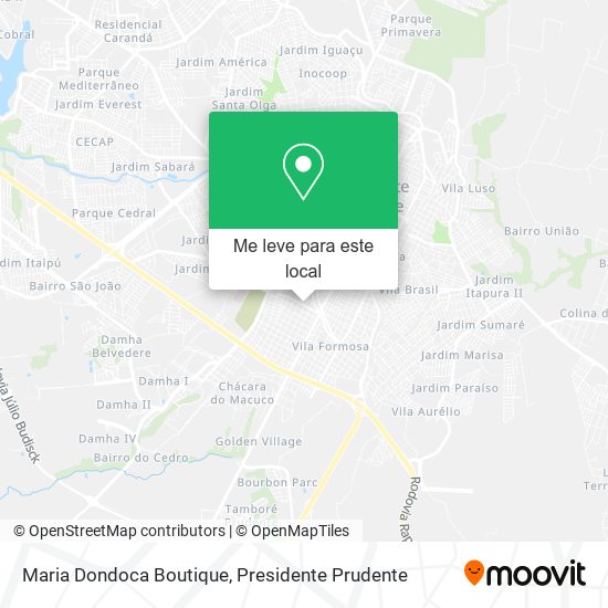 Maria Dondoca Boutique mapa