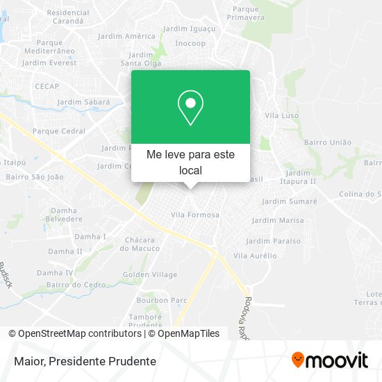 Maior mapa