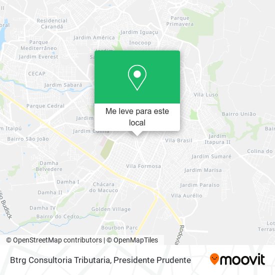 Btrg Consultoria Tributaria mapa