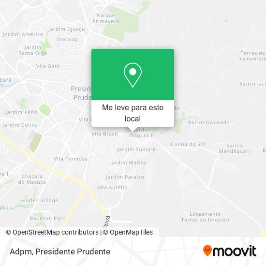 Adpm mapa