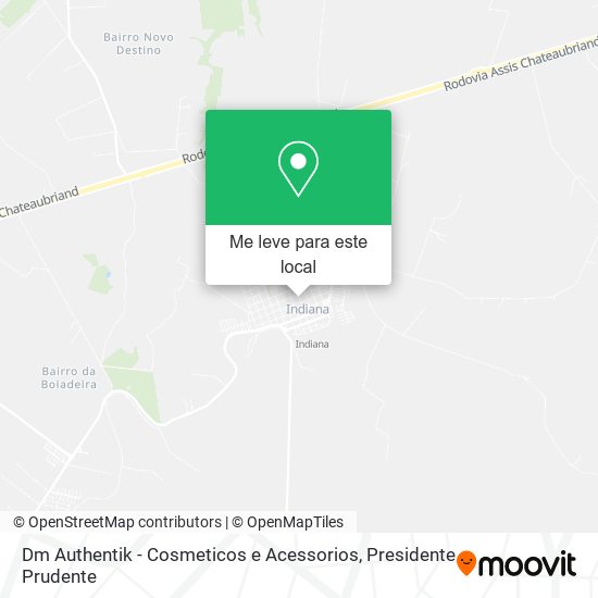 Dm Authentik - Cosmeticos e Acessorios mapa