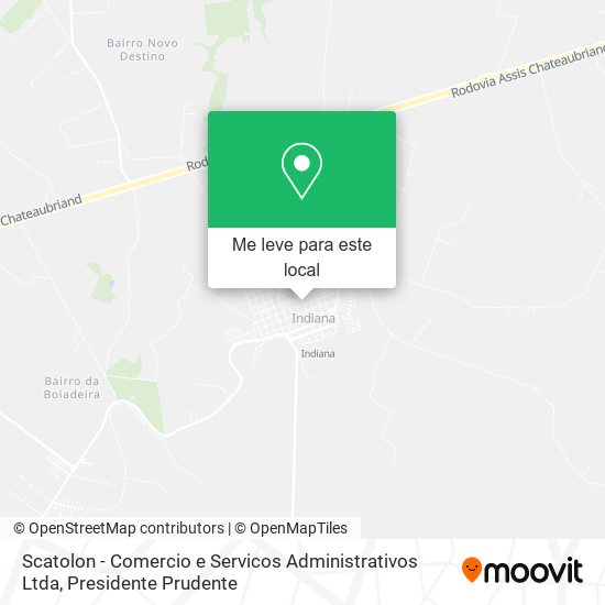 Scatolon - Comercio e Servicos Administrativos Ltda mapa