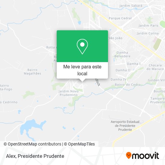 Alex mapa