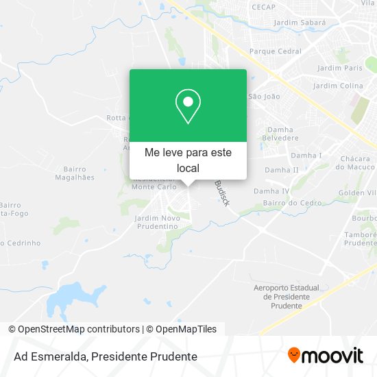 Ad Esmeralda mapa