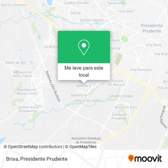 Brisa mapa