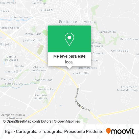 Bgs - Cartografia e Topografia mapa