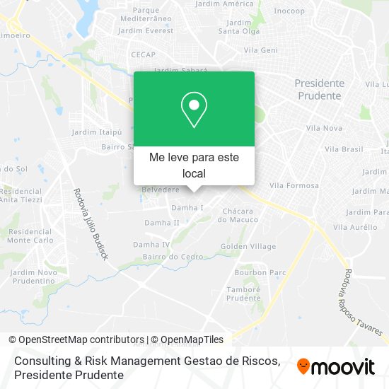Consulting & Risk Management Gestao de Riscos mapa
