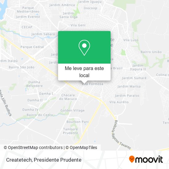 Createtech mapa