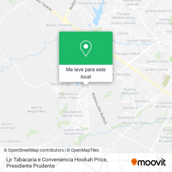 Ljr Tabacaria e Conveniencia Hookah Price mapa
