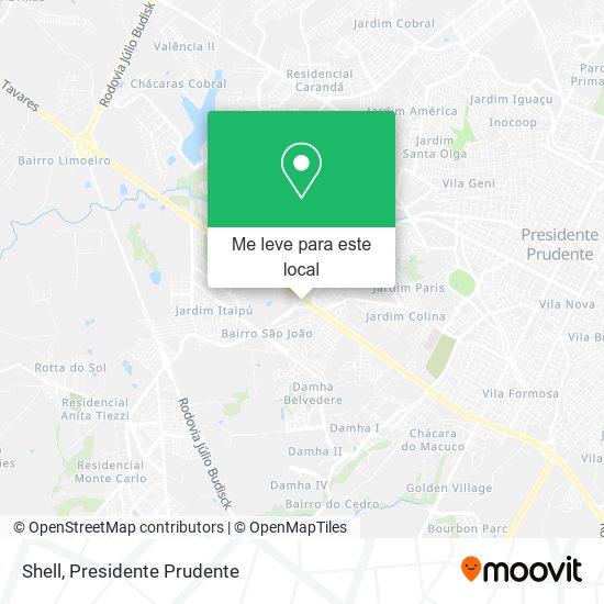 Shell mapa