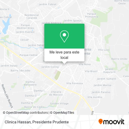 Clinica Hassan mapa