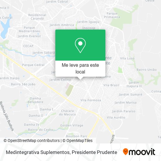 Medintegrativa Suplementos mapa