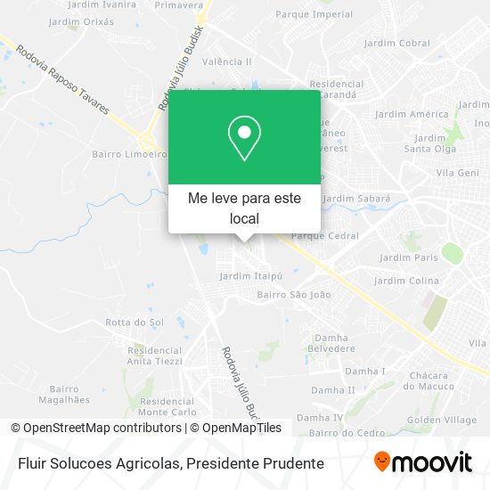 Fluir Solucoes Agricolas mapa