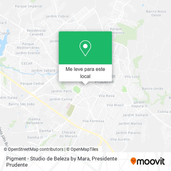Pigment - Studio de Beleza by Mara mapa