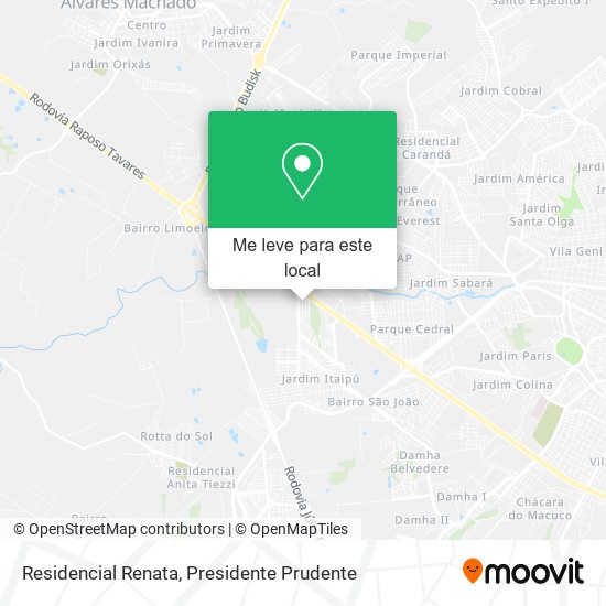 Residencial Renata mapa