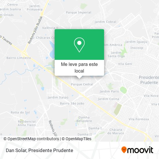 Dan Solar mapa