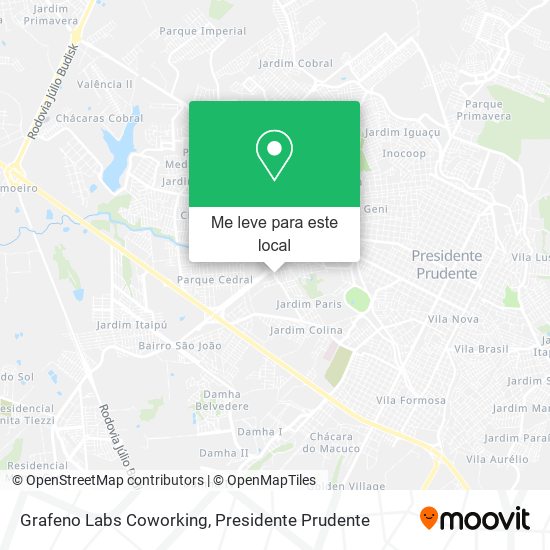 Grafeno Labs Coworking mapa