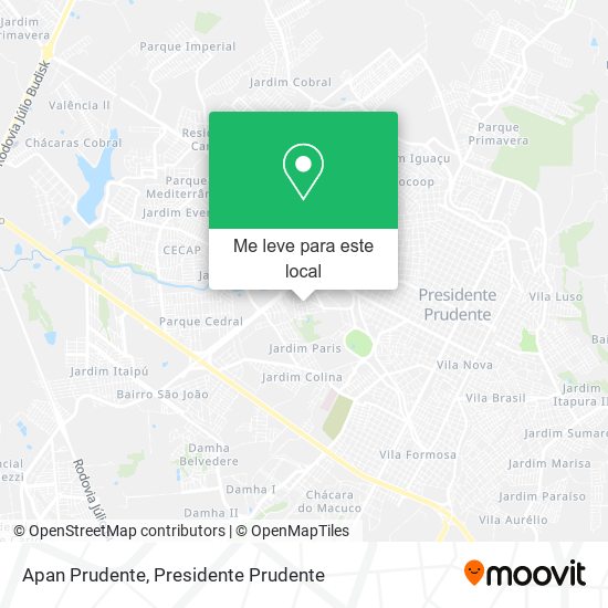 Apan Prudente mapa