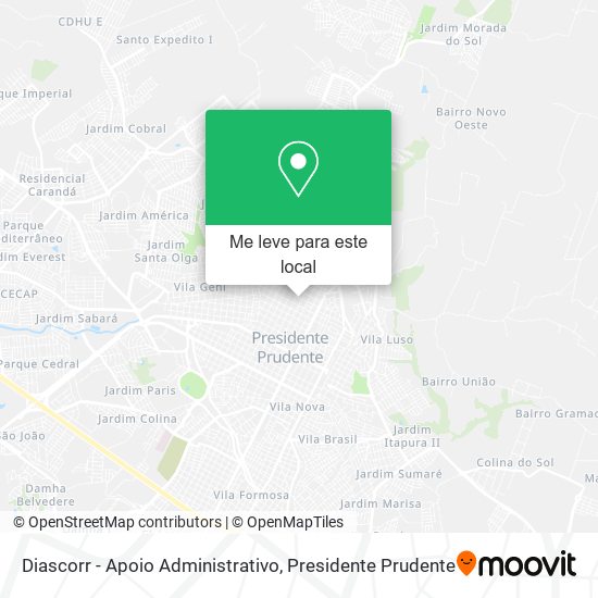 Diascorr - Apoio Administrativo mapa