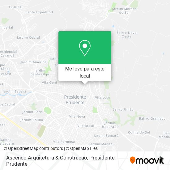 Ascenco Arquitetura & Construcao mapa