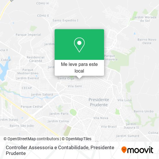 Controller Assessoria e Contabilidade mapa