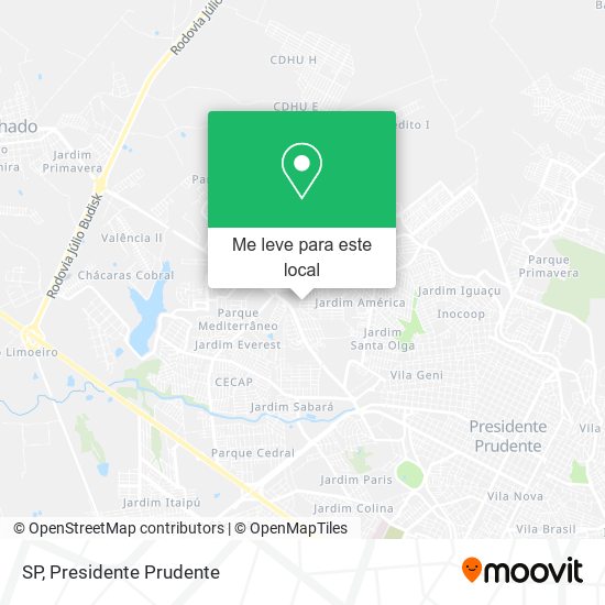 SP mapa