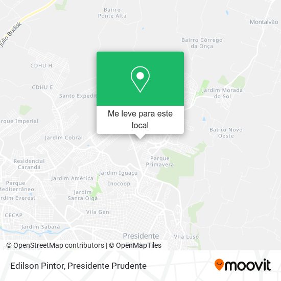 Edilson Pintor mapa