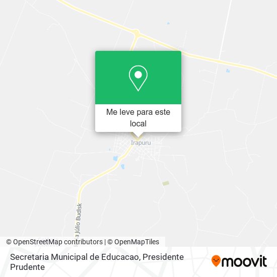Secretaria Municipal de Educacao mapa