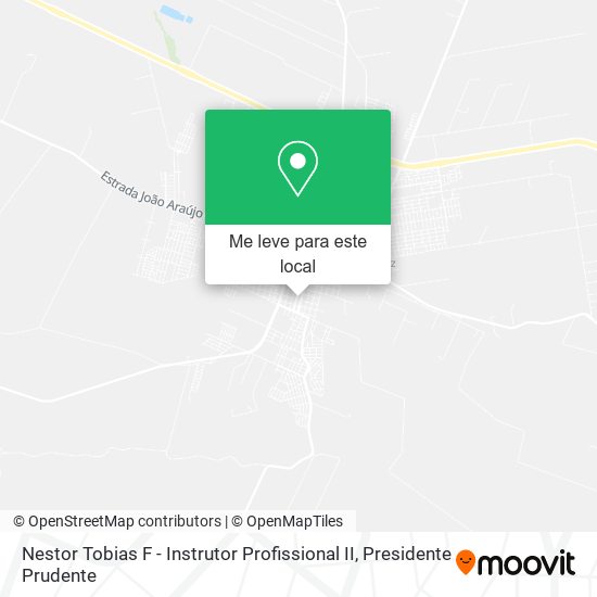 Nestor Tobias F - Instrutor Profissional II mapa