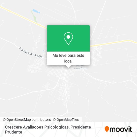 Crescere Avaliacoes Psicologicas mapa