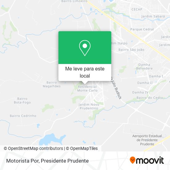 Motorista Por mapa