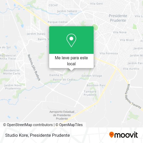Studio Kore mapa